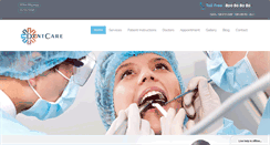 Desktop Screenshot of dentcare.ae