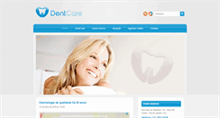 Desktop Screenshot of dentcare.odo.br